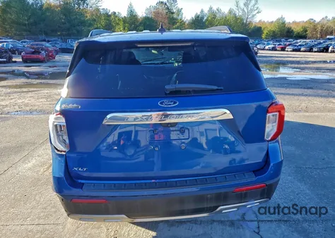 2021 Ford Explorer Xlt из США, поврежденный, VIN 1FMSK7DH0MGA68190